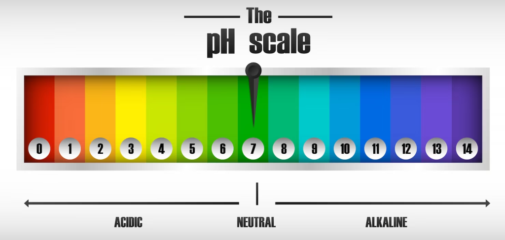 ph scale illustration