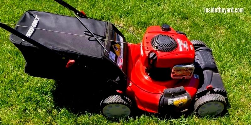 electric self propelled lawn mower